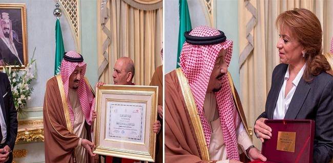 10 Copy 2 27 - الملك سلمان  يتسلم شهادة الدكتوراه الفخرية من “جامعة القيروان” ومفتاح الذهبي لمدينة تونس