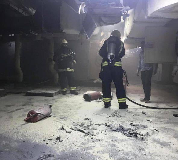 ae59618aea - إخلاء فندق بـ«مركزية المدينة»بسبب اندلاع حريق