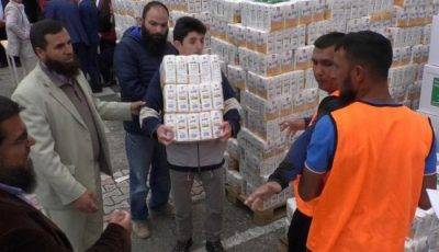 مركز الملك سلمان للإغاثة يواصل توزيع السلال الغذائية في ألبانيا