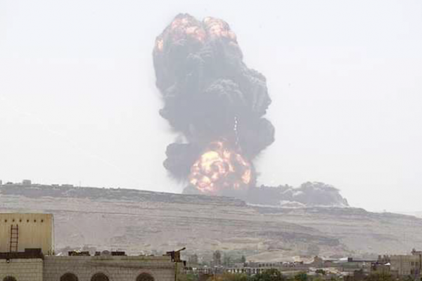 عملية نوعية لمقاتلات التحالف - &ldquo;التحالف&rdquo;: غارات جوية تستهدف تجمعات ميليشيا الحوثي الإرهابية شمالي اليمن