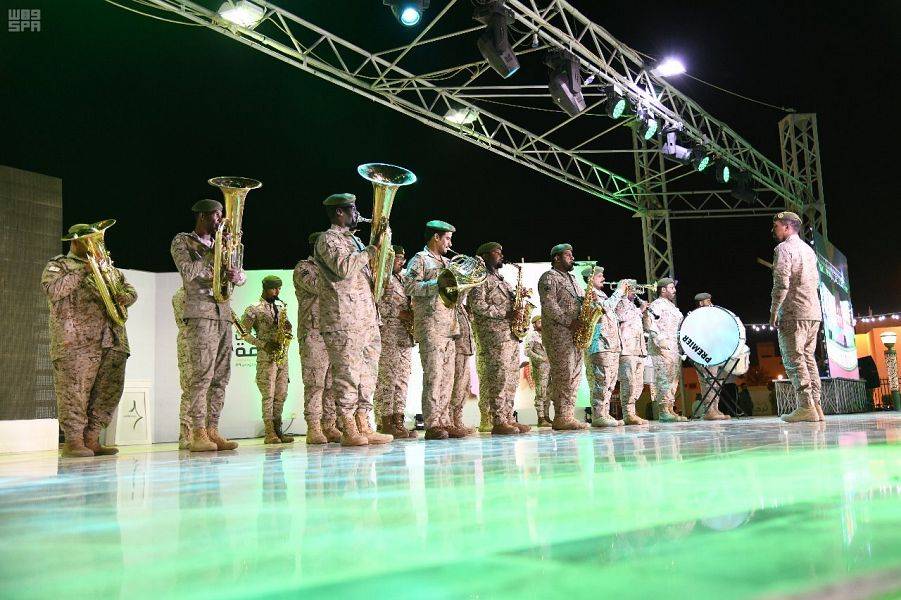 000 2033099501569353621843 - قيادة المنطقة الوسطى تشارك محافظة الخرج احتفالات اليوم الوطني الـ 89