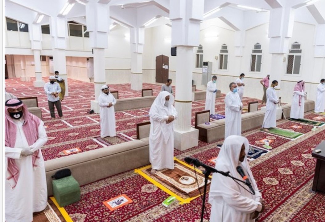 السماح بإقامة صلاة التراويح خلال شهر رمضان في المساجد والجوامع بهذه الشروط