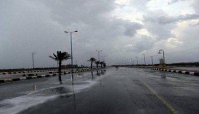 هطول أمطار رعدية على عدد من محافظات مكة المكرّمة