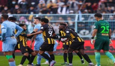 الاتحاد يتخطى الباطن بثلاثية … التفاصيل