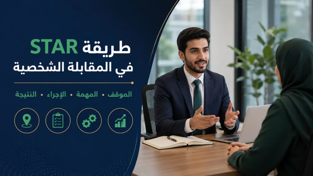 طريقة STAR في المقابلة الشخصية مع أمثلة عملية طريقة STAR في المقابلة الشخصية مع أمثلة عملية - طريقة STAR في المقابلة الشخصية مع أمثلة عملية